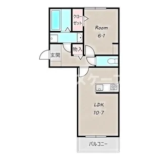 ファーストステージ江木【2階】の間取り