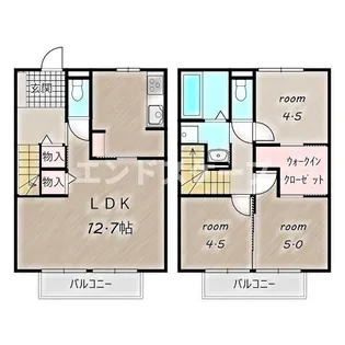 ルッソの間取り