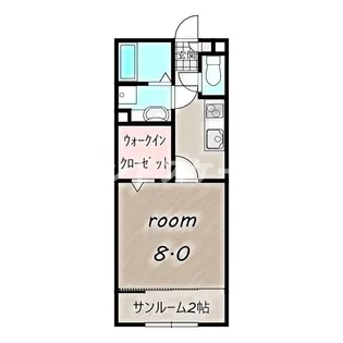 ルビーD【1階】の間取り