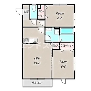 Famille Maebashi【3階】の間取り