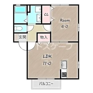 グランドソレーユ【1階】の間取り