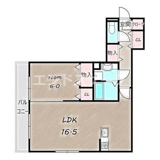 リュエルSAKUMA【3階】の間取り