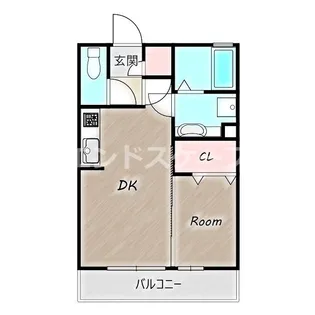 ハレアカラ【3階】の間取り