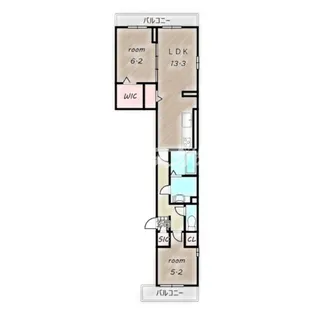 Maisond'Erable【1階】の間取り