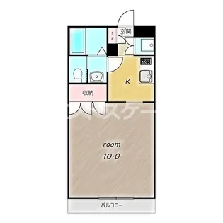 ヴァンテアン【1階】の間取り