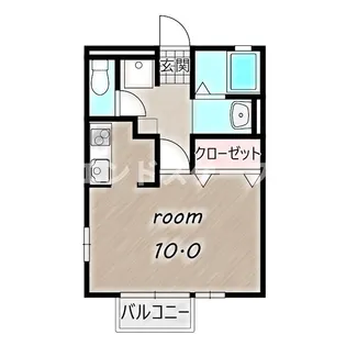アムール A【1階】の間取り