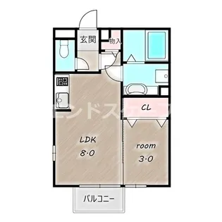 ヴィラ・キャロットⅢ【1階】の間取り