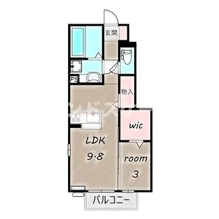 キーマ【1階】の間取り