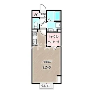 ラゾーナ江田【2階】の間取り