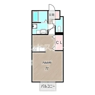 ベルテ【2階】の間取り