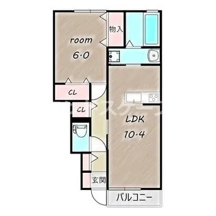 ルピナス【1階】の間取り