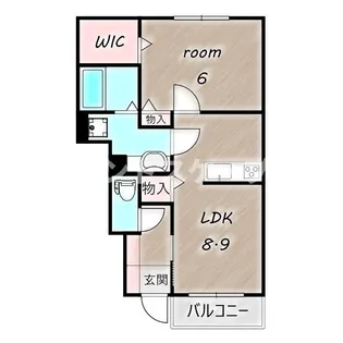コンフォール奏【1階】の間取り