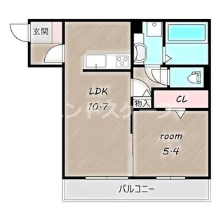 sanctuary court(サンクチュアリ コート)【1階】の間取り