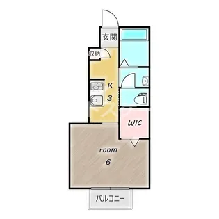 CASA芝塚MT【103号室】の間取り