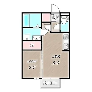 トアロード【1階】の間取り
