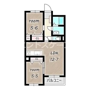 テルー【2階】の間取り