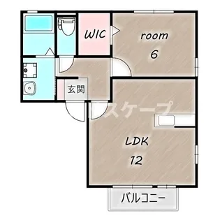 フェルメール21【1階】の間取り
