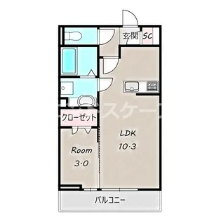 ステンルークス【3階】の間取り