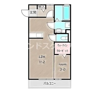 プレシャス高崎【1階】の間取り
