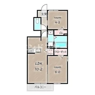ステラ【1階】の間取り