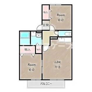 神沢の丘【2階】の間取り