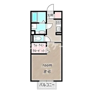 プランドール【2階】の間取り