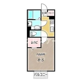 プレシャス育英【2階】の間取り