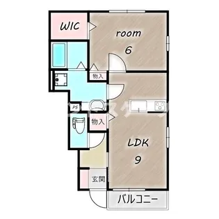 ミヤビ E【1階】の間取り