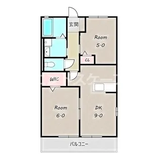 エスポワール【2階】の間取り