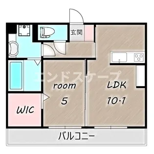 メゾンレジデンス【2階】の間取り