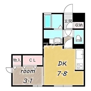 セプトガーデン元総社【2階】の間取り
