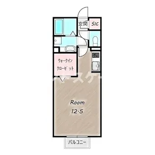 クレシェンテHR【1階】の間取り