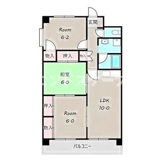 ロワイヤル【3階】の間取り