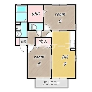 グランデ・カノン【2階】の間取り