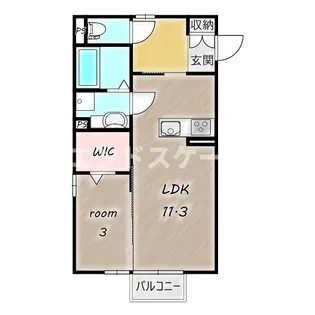 МNハウス和田多中 B【1階】の間取り