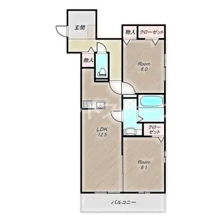 セラヴィ南町【3階】の間取り