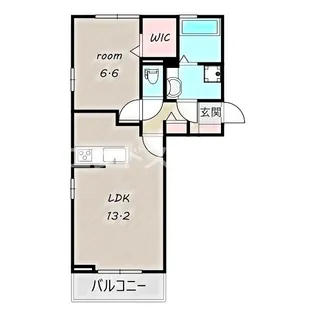 カルデア【2階】の間取り