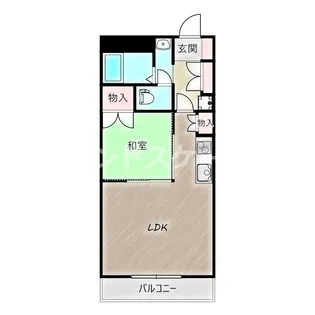 高砂ハイツ高崎東口【3階】の間取り