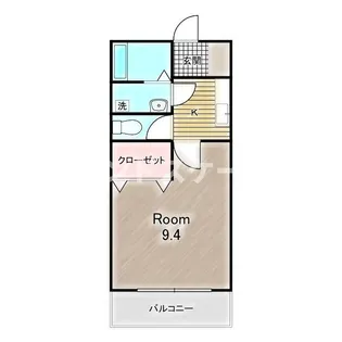 あさひレジデンス上中居Ⅱ【2階】の間取り