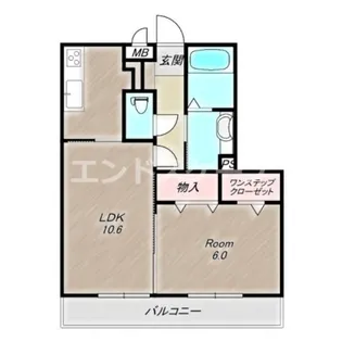 ア・ラ・モード Ⅰ【1階】の間取り