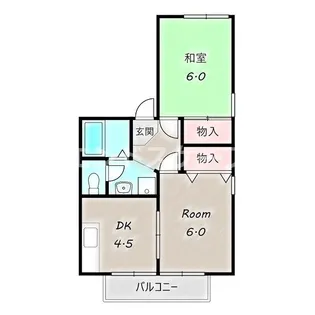 アベニール【2階】の間取り