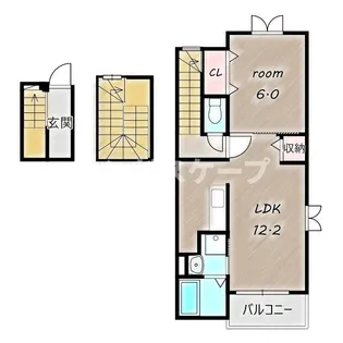 メープル シュガー【3階】の間取り