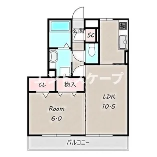 ハイグレードみずほ野【3階】の間取り