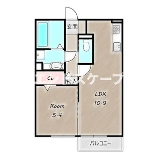アメージングベルテ【1階】の間取り