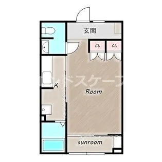 るーばんハイム【1階】の間取り