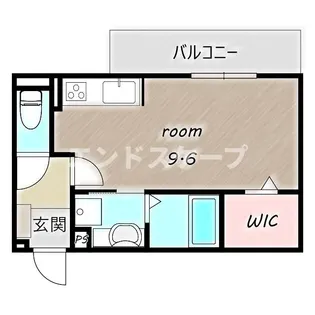D-ROOM 文京町1丁目【203号室】の間取り