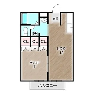 ハイツ平田I【2階】の間取り