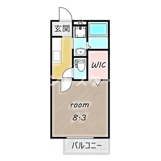 コンフォールアンジュ【1階】の間取り