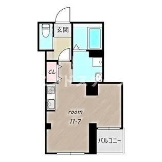 オーベルジュ【3階】の間取り