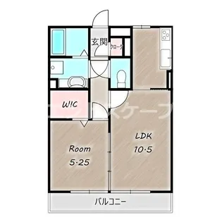 ハイグレードみずほ野【3階】の間取り